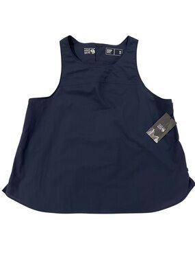 Mountain Hardwear Camp Oasis Tank Women’s Medium NWT Navy Lightweight Travel Top